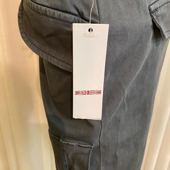 NWT Hudson Runaway Flight Pants Black Drawstring Waist 8 Pockets Size 25 - Picture 6 of 16